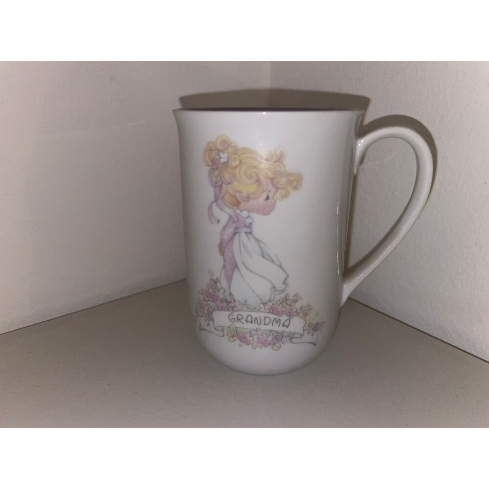Precious Moments "Grandma"‎ Coffee Mug Enesco 1989